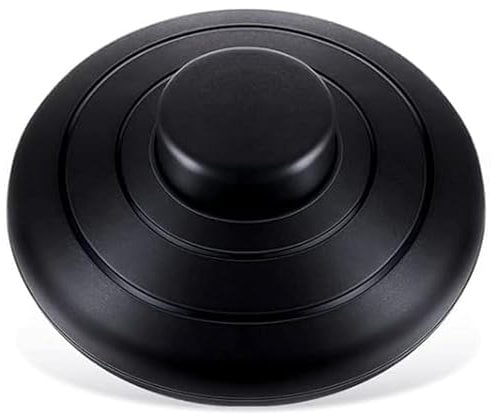 Greluma 1 pezzo Interruttore a pedale per lampada da terra, interruttore a pedale AC 100-250V, interruttore a pedale rotondo in linea, pulsante a molla Step ON Off per controllo on-off della luce LED