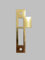 4-7/8 Satin Brass Door Strike Plate Latch for Mortise, Antique, Vintage, Keeper, Striker, Solid Brass, 4.37 (Replacement for 4-3/4 and 5)