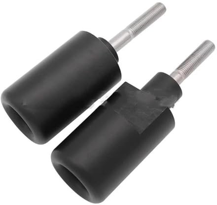 Frame Sliders Sturzschutz Für Suzuki Für GSXR1000 Für GSX-R Für GSXR 1000 K5 2005 2006 Motorrad Schwarz & Carbon No Cut Rahmen Sliders Crash Fallen Schutz Sturzpads Motorrad(Schwarz)