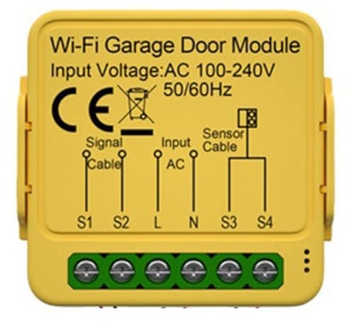 Marran Tuya Garage Door Opener Controller Module Remote Control Switch Smart Life App Work with Alexa Home Assistant WiFi