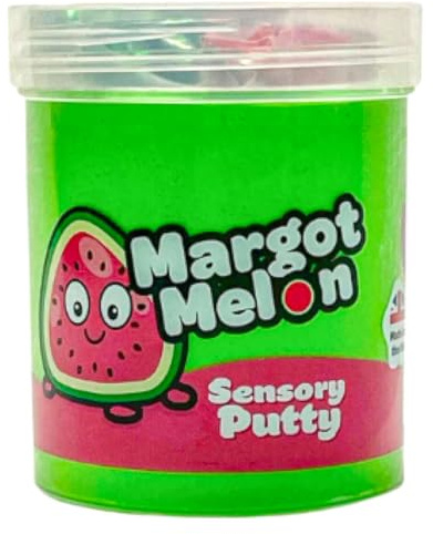 Putty Pals Collection Margot Melon Sensory Putty Slime Party Kids Creative Art - Educational Stress Relief Toys for Girls Boys Kids- Best Toys Gifts