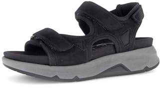 Gabor Damen Low-Top Sneaker, Frauen Halbschuhe,schnürschuhe,schnürer,straßenschuhe,Strassenschuhe,Sportschuhe,schwarz,42 EU / 8 UK