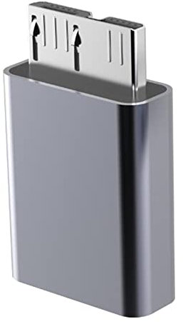 CHIZISX Adaptador B USB 3.0 a USB C tipo C hembra convertidor