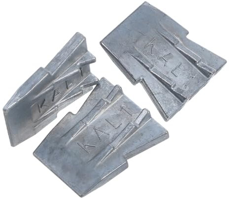 Angoily 3 Stück Metallkeile Zur Hammergriffbefestigung, Robuste Eisenkeile, Keile, Griffkeile, Hammerzubehör, Keile, Metallkeile