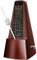 YUEMING Universal Mechanisches Metronom, Metronom mit betonter Glocke mit Akzentglocke, Bass Metronom mit Hoher, Genauer Takt für Klavier, Gitarre, Schlagzeug, Saxophon usw