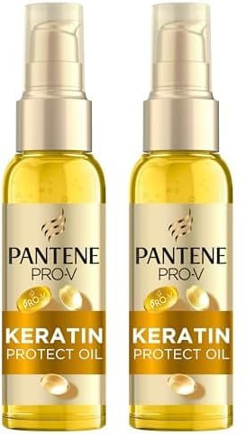 PANTENE Pro-V Repair & Care Keratin Protect Haaröl 100 ml Intensivpflege, Tägliches Leave-In-Pflegeöl, Hilft, oberflächliche Haarschäden in 1 Anwendung zu Reparieren, Trockenes, Geschädigtes Haar