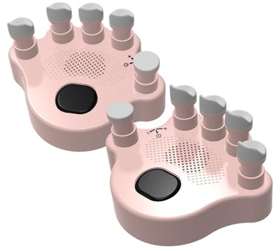 2pcs Klavierhandtrainer, Klavierfinger -Trainer Klavier -Handformkorrektur für Anfänger (BLACK) (GREEN) (PINK)