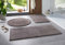 Taracarpet Badematte Uni Boho rutschfest, waschbar, Badezimmer-Teppich, Bad-Vorleger, WC Deko, Duschvorleger für Dusche und Badewannen weich und als Set kombinierbar Anthrazit Dunkel Grau 080x150 cm
