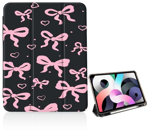 OFQKOAKS Schutzhülle für iPad 11 Zoll (A16) 11. 2025/iPad 10,9 Zoll 10. Generation 2022, Stifthalter + Auto Sleep/Wake, schlanker, dreifach faltbarer Ständer, Schutzhülle mit weicher TPU-Rückseite