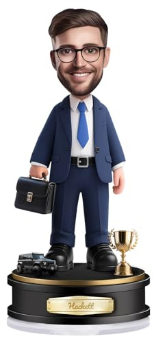 FPFNFSVI Personalisierte Cartoon-Figur, 2D-Schreibtischfigur (Mann)