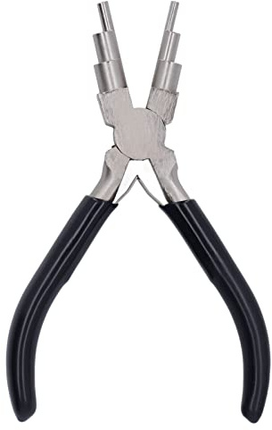 6 Segment Winding Pliers Round Nose Metal Wire Bending Looping Tool for DIY Jewelry Crafts