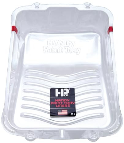 HANDy Paint Products BERCOM INC 7510-CC 3PK Paint Tray Liner, Clear, 18 x 14 x 7