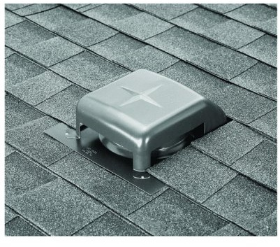 Air Vent RVG40000 Slant-Back Roof Vent, Galvanized Steel, 8 In. Opening - Quantity 9