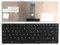 Asus Eee PC 1201T Laptop-Tastatur, schwarzer Rahmen, UK-Layout, Schwarz