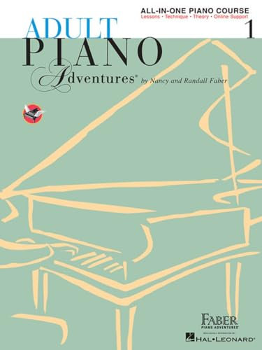 Adult Piano Adventures All-In-One Lesson Book 1 by unknown Spi Rev edition [SpiralBound(2002)]