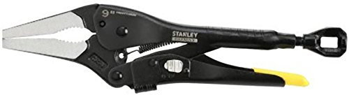 Stanley FatMax Gripzange/Feststellzange, 280mm Schneidleistung, lange Backen, TRULOCK-Zugmechanismus für kontrolliertes Lösen, justierbare Spannkraft, komfortable Handhabung, FMHT0-74888