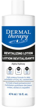Alfa Hydroxy Högpotent Urea Bodylotion - 474ml | Exfolierande Och åTerfuktande Kräm För Mycket Torr Hud | 10% Mjölksyra Aha Bodylotion För Kvinnor | Uppstramande Och Lystergivande Lotion