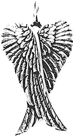 Kiss of Leather Großer Flügel Anhänger aus 925 Sterling Silber Nr. 122