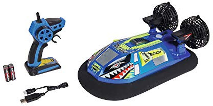 Carson 500108030 Hovershark 2.4G 100% RTR - geeignet für Glattböden, Luftkissenboot, Luftkissenfahrzeug, ferngesteuertes Fahrzeug, inkl. Batterien und Fernsteuerung, Hovercraft