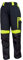 URG Arbeitshose Berufshose Bauarbeiter-Hose Bundhose Warnhose Gelb Cargo Y-SP (50)