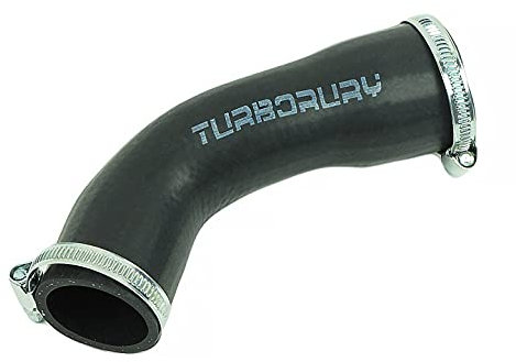 TURBORURY Compatibile con tubo di ricambio per Tubo Turbo InterCOOLER Citroen C2 C3 XSARA PEUGEOT 206 307 1007 1.4 HDI FORD FIESTA V FUSION 1.4 TDCi 1202492 2S6Q-9C623-BA 143415 1434.15