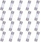 HUAREW F3.15AL250V 20 piezas fusible de vidrio de acción rápida 5x20 mm 3.15A 250 V 0,2 x 0,78 pulgadas fusible de retardo de tiempo (paquete de 20 piezas)