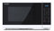 SHARP YC-MG252AE-W Mikrowelle mit Grill (Mikrowelle: 900W, Grill: 1000W, 11 Leistungsstufen, Auftaufunktion, Abmessungen 47,2 x 28 x 34,5 cm), schwarz