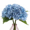 Duovlo Künstliche Hortensien, 53,3 cm, realistisch, fühlt sich echt an, lebensechte Blumen, Hochzeit, Zuhause, Büro, Hecor Party, Tischdekoration (hellblau), 3 Stück