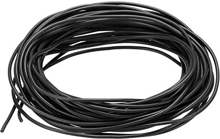 sourcing map 1,2 mm² 28AWG Elektrischer Draht Kabel, 6 Meter Silikon Draht Messgerät Flexibel Verzinntes Kupfer Standard Hochtemperatur Anschluss für Modell Manipulatoren Bastler, Schwarz