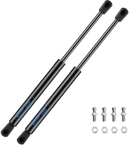 ARANA verin a gaz 500 mm 445 N avec support hydraulique 45 kg pour Portes Verin Hydraulique de Hayon Camping-Car, Couvercles Boîte Jouets et Applications DIY Verin de Hayon, 2 Pièces