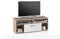 AVANTI TRENDSTORE - Airole - Mobile TV con 1 vano a ribalta e 4 scomparti aperti, in legno laminato nel colore quercia Sonoma/bianco. Dimensioni LAP ca. 95x36x34cm