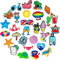 MUNSKT 30 Pcs Verano Charms Crocs,Pin Crocs,Antideslizante Accesorios De Calzado Para Niños Y Adultos