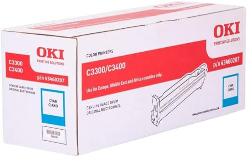 OKI Bildtrommel für C3300/C3400 Drucker Kapazität 15.000 Seiten, cyan