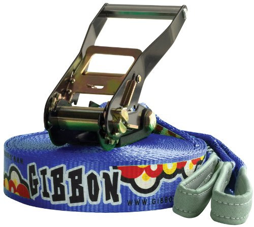 Gibbon Slackline Set Fun, blau, 15 m * 5 cm