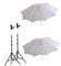 ePhoto 2 off Camera flash Photography Studio Flash Mount Hot Shoe Swivel Bracket Light Stand Umbrellas Kit UBC