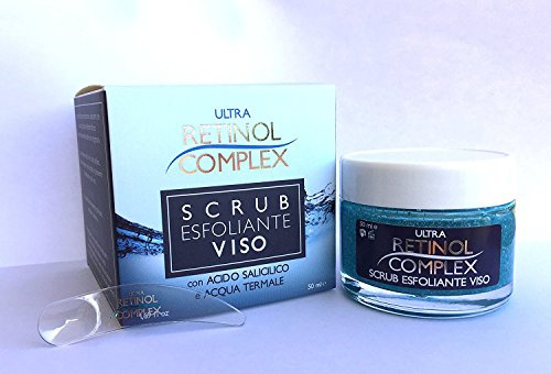 SCRUB ESFOLIANTE VISO Retinol complex con acido salicilico e acqua termale 50ML