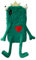 UnnFiko Fluffy Frog King Case - Compatible with iPhone X/Xs, Cute Cartoon Fur Fuzzy Warm Plush Winter Soft TPU Back Case Protective Cover (Plush Frog)