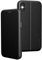 BYONDCASE iPhone X Hülle Schwarz, iPhone XS Hülle [Deluxe Leder Flip-Case Klapphülle] Handyhülle iPhone X Fullbody 360 Grad Rundumschutz Ultra Slim kompatibel mit dem iPhone 10 Hülle X/XS