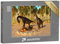 puzzleYOU: Puzzle 500 Teile „Dinosaurier-Baby: Nest mit 3D-Illustration, Brachiosaurus-Eltern und Dino-Eier“ – aus der Puzzle-Kollektion Dinosaurier, Tiere aus Fantasy & Urzeit