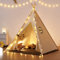 besrey Tipi Zelt für Kinder,Tippi Kinderzelt Kinderzelt Outdoor Kinderzimmer Mädchen kinderzelt für drinnen spielzelt Kinder (beige)