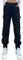 Nuofengkudu Cargo Sarouel Pantalon Resserré Cheville Femme Elastique Taille Haute 4 Poches Jogging Pants Large Pantalons Stretch Ado Y2K Decontracte Baggy Sport Mode Casual Punk Gothique Noir L