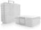 BigDean 2 Stück Fotoaufbewahrungsbox Foto Organizer Box für 10x15cm Foto Aufbewahrungsbox 16 innere Fotohalter Fächer für bis zu 1600 Bilder = 32 Fotohalter für bis zu 3200 Bilder