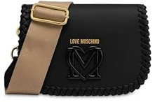 Love Moschino Damen Jc4125pp1mlj0000 Schultertasche, Schwarz