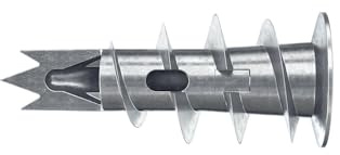 fischer | Gipskartondübel Metall GKM | Dübellänge 31 mm, VE 100 Stk, 4 - 5 x Ls mm