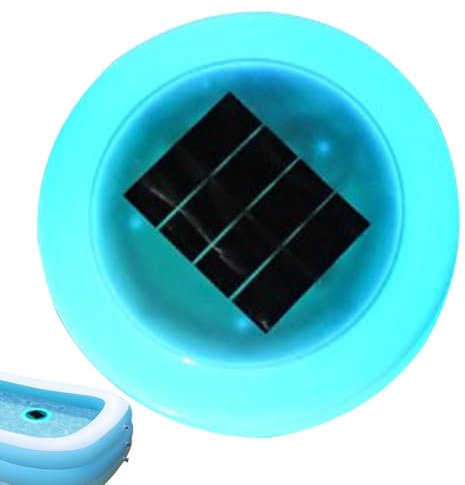 shpuuyy Luci solari per piscina | Luci impermeabili per piscina a LED Ip68 - Illuminazione esterna a LED per piscina, luci impermeabili per piscina, luce per piscina all'aperto