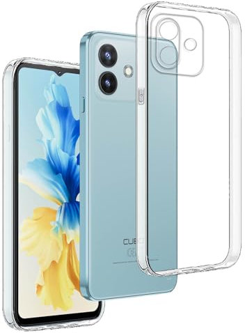 REY Cover in Gel TPU Trasparente per CUBOT Note 40, Ultra Sottile 0,33 mm, Morbido Flessibile, Custodia Silicone