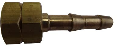 Gas Hose Connector 3/8 BSP Female to 8mm Tail*