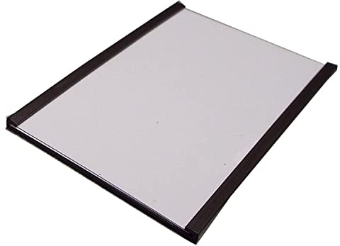 Beaverswood Magnetic Label Holders , Pack of 100 with Paper Inserts and Plastic Protectors, 60mm High x 100mm Long
