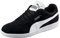 PUMA Unisex Icra Trainer SD Shoes, Black-White, 38 EU