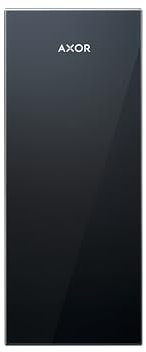 AXOR 200 Glasplatte 47900600, 20,3 cm, Schwarz